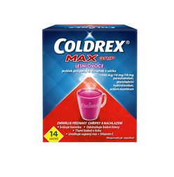 Coldrex MAXGrip Lesní ovoce 14 sáčků