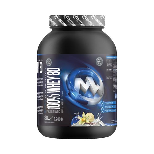 MAXXWIN 100% WHEY 80 vanilka 2200 g