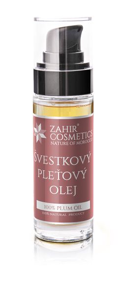 ZAHIR COSMETICS Švestkový pleťový olej s pumpičkou 30 ml