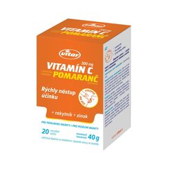 Vitar Vitamin C 300 mg + rakytník + zinek 20 sáčků