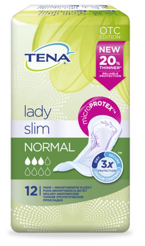 Tena Lady Slim Normal inkontinenční vložky 12 ks