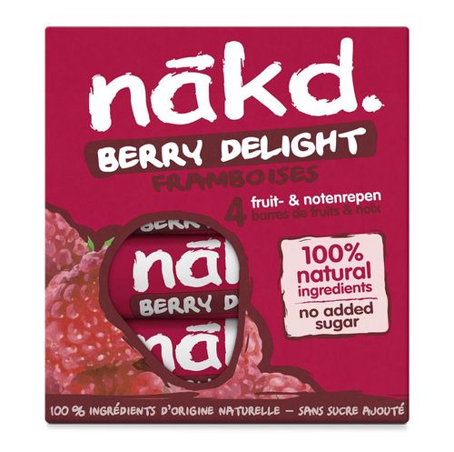 Nakd Tyčinka Berry Delight 4x35 g