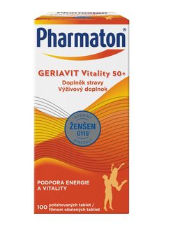 Pharmaton Geriavit Vitality 50+ 100 tablet