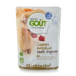 Good Gout BIO Máslová dýně s jehněčím masem 6m+ 190 g