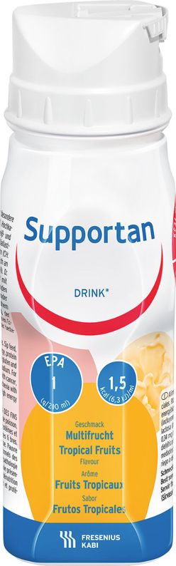 Supportan DRINK Tropické ovoce 4x200 ml