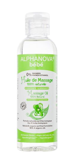 Alphanova Bébé Hydratační masážní olej BIO 100 ml