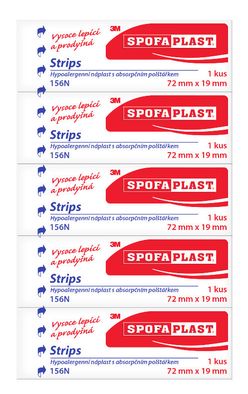 3M Spofaplast 156N Strips 72x19 mm 5 ks