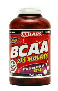 Xxlabs 211 BCAA Malate 240 kapslí