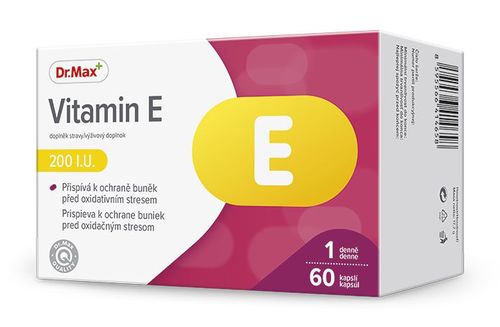 Dr.Max Vitamin E 200 I.U. 60 kapslí