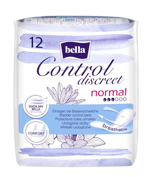 Bella Control Discreet normal urologické vložky 12 ks