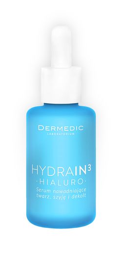 Dermedic Hydrain3 Hialuro Hydratační sérum na krk obličej a dekolt 30ml