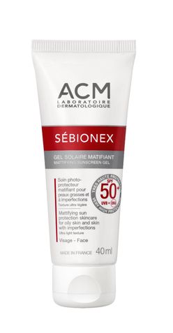 ACM SÉBIONEX SPF50+ zmatňující krémový gel 40 ml