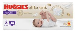 Huggies Elite Soft Pants 3 6–11 kg 48 ks