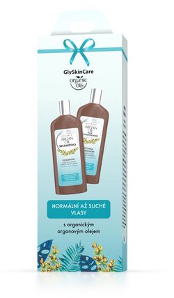 Biotter GlySkinCare organics oils Argan šampon + kondicionér vánoční set