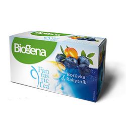Biogena Fantastic Borůvka & rakytník porcovaný čaj 20x2 g