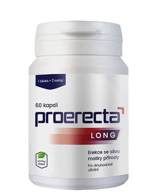 Proerecta LONG pro podporu erekce 60 kapslí