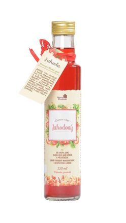 Naturprodukt Domácí sirup jahodový 250 ml