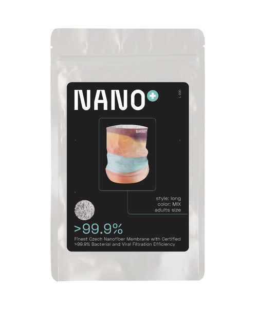 NANO+ Mix Nákrčník s vyměnitelnou nanomembránou 1 ks