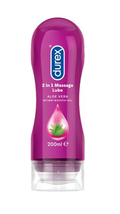 Durex Intimní masážní gel 2v1 s Aloe Vera 200 ml