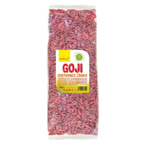 Wolfberry Goji kustovnice čínská sušené plody 1 kg