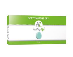 Healthy life Soft tampons Dry 10 ks