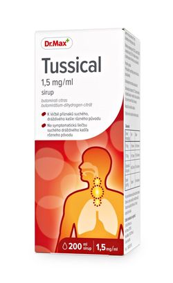 Dr.Max Tussical 1,5 mg/ml sirup 200 ml