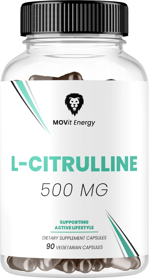 L-Citrulin 500 mg, 90 vegetariánských kapslí