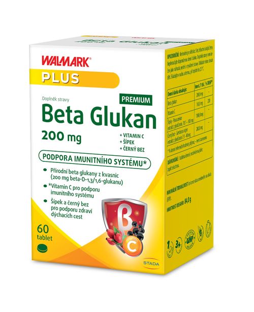 Walmark Beta Glukan 200 mg 60 tablet