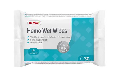 Dr.Max Hemo Wet Wipes 30 ks