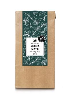 Allnature Yerba Mate BIO sypaný čaj 50 g