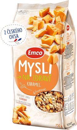 Mysli křupavé - karamel, 750 g