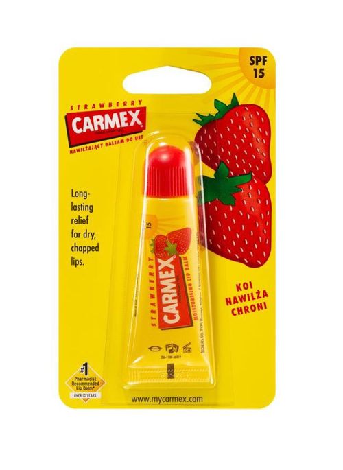 CARMEX Balzám na rty hydratační Jahoda SPF15 10 g