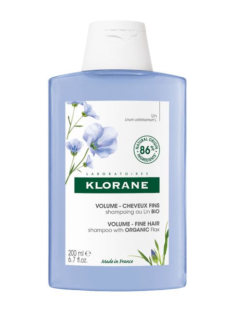 KLORANE Šampon s BIO lnem pro jemné vlasy bez objemu 200 ml