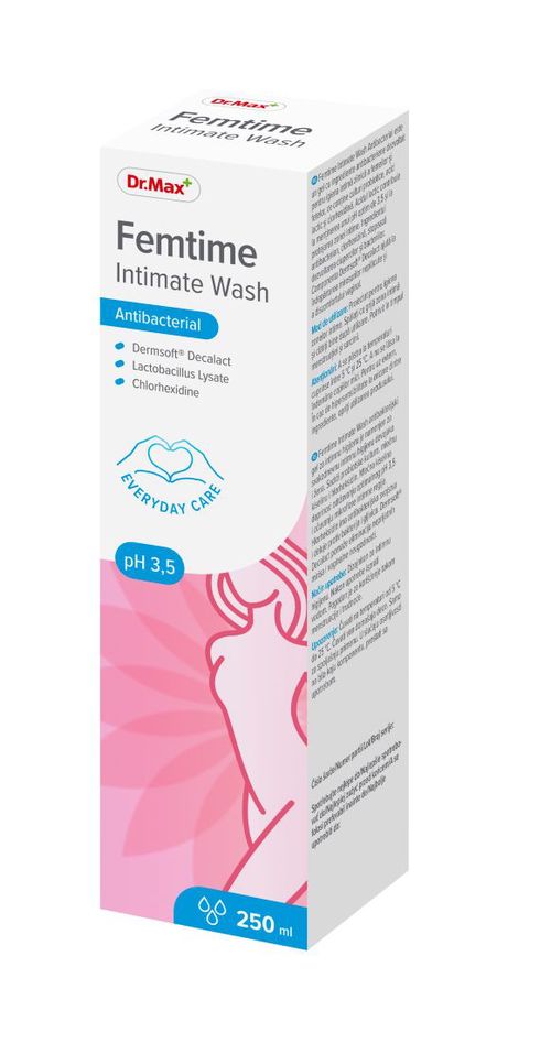 Dr.Max Femtime Intimate Wash Antibacterial 250 ml