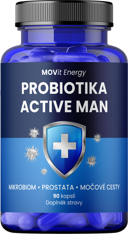 Probiotika ACTIVE MAN, 90 kapslí