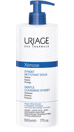 Uriage Xémose C8+ Mycí gel pro velmi suchou až atopickou pokožku 500 ml