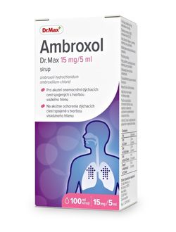 Dr.Max Ambroxol 15 mg/5 ml sirup 100 ml