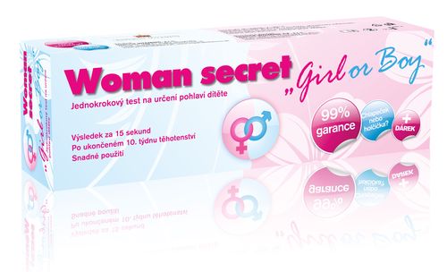 Imperial VITAMINS Woman secret Girl or Boy test na určení pohlaví dítěte 1 ks