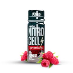 NitroCell Shot Pre-Workout 9x60ml Raspberry