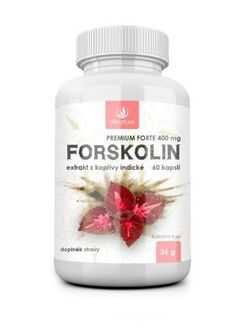 Allnature Forskolin Premium Forte 400 mg 60 kapslí