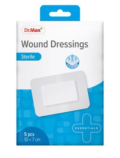 Dr.Max Wound Dressings Sterile 10x7 cm 5 ks