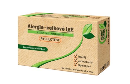 VITAMIN STATION Rychlotest Alergie-totální IgE 1 ks