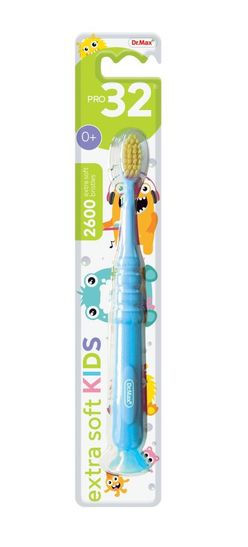 Dr.Max PRO32 Extra soft KIDS zubní kartáček 1 ks