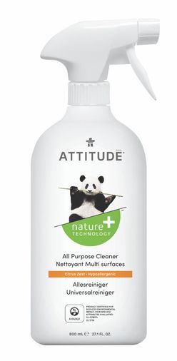 ATTITUDE Univerzální čistič s vůní citronové kůry rozprašovač 800 ml