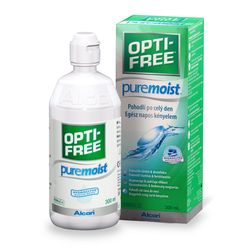 Opti free PureMoist roztok na kontaktní čočky 300 ml