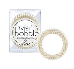 Invisibobble SLIM Stay Gold gumička do vlasů 3 ks