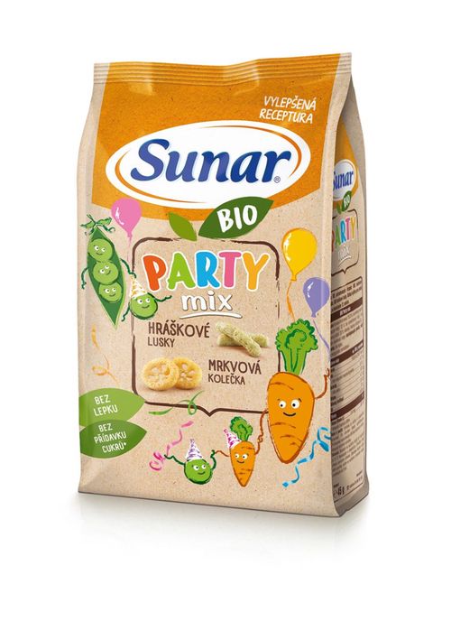 Sunar BIO Party mix křupky 45 g