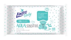 Linteo Baby Aqua vlhčené ubrousky 48 ks