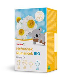 Dr.Max Heřmánek BIO bylinný čaj 20 sáčků
