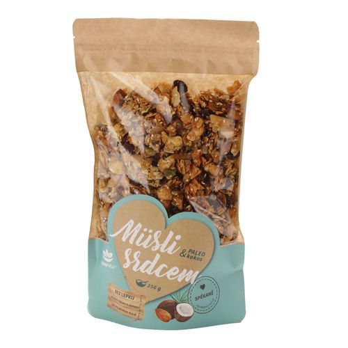 Topnatur Müsli srdcem Paleo&Kokos 350 g